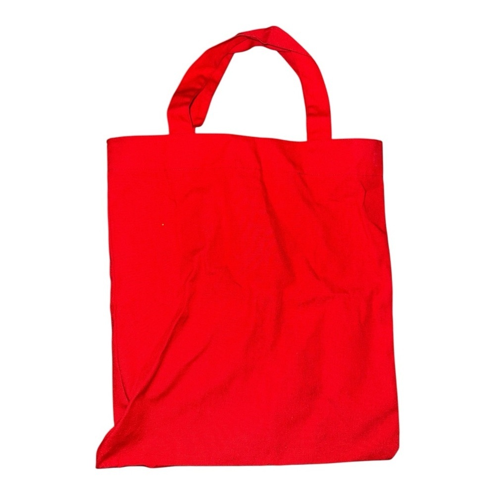 Federated Garden Clubs Of Missouri Red Canvas Tote Bag St Joseph 1996 Vintage - Picture 2 of 2